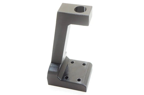 Powder Measure Bench Stand For Redding RS-6 Mount And RCBS Uni-Flow, 3D Printed Composite Black Holder with four mounting holes