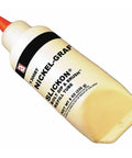 Nickel Base Anti Seize Compound In Silver Finish, 8 Oz Squeeze Bottle, Heavy Duty Temperature Lubricant For Automotive And Industrial Threads, Graphite Additives, Withstands From Minus 300 Degrees Fahrenheit To 2600 Degrees Fahrenheit, Not NSF Rated