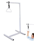 Bed Trapeze Bar With Stand Assist Lift And Bedside Rail Pull Up Handles For Enhanced Independence, metal frame, up to 300 lbs