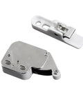 Push To Open Cabinet Latch Locking Device 1 Pack For Easy Access, alloy material showing latch and catch mechanism.