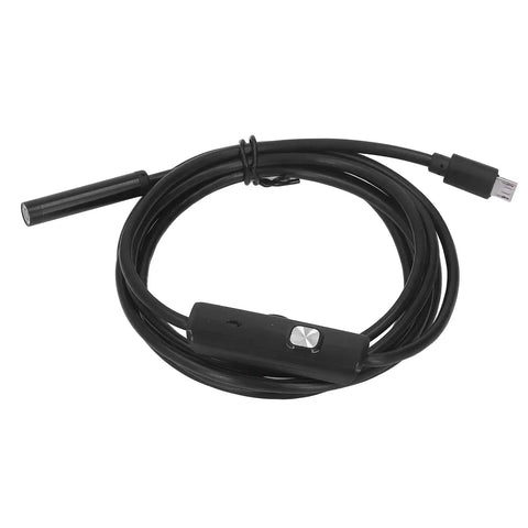 Endoscope Inspection Camera With Six Adjustable LED Lights 0.3MP Borescope with 1M cable and micro connector