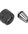 Premium ER11 Collet Chuck With Strong Spring Steel Design For Heavy Duty Drilling And Boring Featuring 6mm And 3.175mm Clamping Nuts.