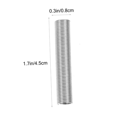 200 Piece Compression And Extension Spring Kit Assorted Steel Springs Heavy Duty Resistant Set Perfect For DIY Repairs Home Fixers Versatile Projects With Storage Case Built Tough! steel spring, 1.7in x 0.3in
