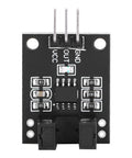 Infrared Photoelectric Sensor Module 10 Pack 5V DC For LM393 Compatible DIY Kit front view showing circuit components and connectors