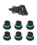 No Leak Oil Drain Plug Set With Removal Tool 6 Pack Compatible With Volkswagen 1.8L 2.0L Petrol Engines And Audi Lineup