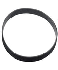 Replacement Drive Belt For Porter Cable PCB270TS Table Saw 5140085-55 shown in black, side view highlighting texture.
