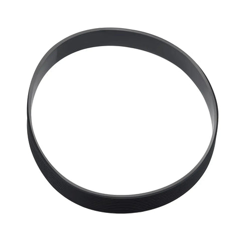 Replacement Drive Belt For Porter Cable PCB270TS Table Saw 5140085-55 shown in black, side view highlighting texture.