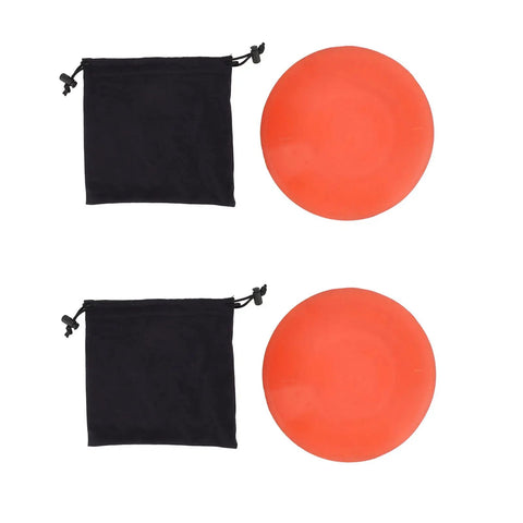 Golf Force Pedal Training System For Swing Power And Balance With a Rubber Pedal Exerciser Step Pad, includes drawstring bags