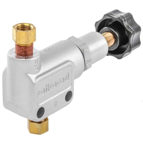 Heavy Duty Adjustable Brake Proportioning Valve Knob Get Dialed In Boss Front To Rear Bias 100 To 1000 Psi in polished silver finish.