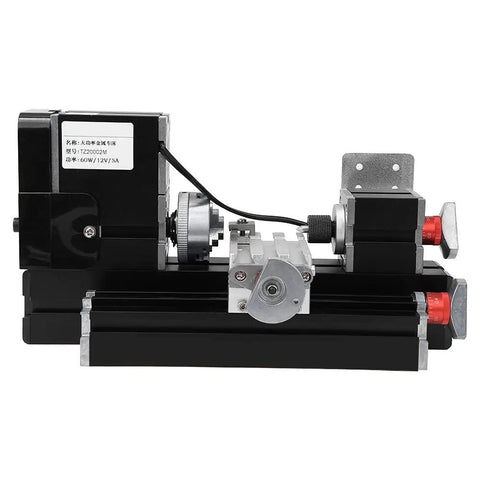 Garosa Mini Metal Lathe With 60 Watt Motor And 12000 RPM Speed for Precision wood plastic soft metal machining compact design