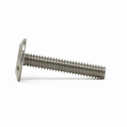 Top Shelf 18 8 Stainless Steel Hurricane Sidewalk Bolts One Inch Long With Phillips Flat Combo Head, side view.