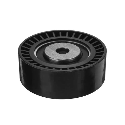 Premium Engine Timing Belt Tensioner Pulley Kit For Bmw E46 E39 E38 X5 E53 Z3 E36 Upgrading Your Ride With Reliable Auto Parts That Keep Your Beast Running Smooth And Strong. black metal pulley close-up