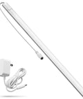 Ultra Thin Under Cabinet LED Lights With Motion Sensor Plug In Indoor 16 Inch 500 Lumen 12V Super Bright No Fuss Cool White 6000K light bar