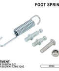 Kickstand Spring And Bolts Kit For Surron LBX Eride Pro Talaria Sting X160 X260 Electric Dirt Bike Stainless Steel Hardware