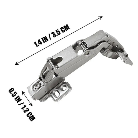 Heavy Duty 175 Degree Hydraulic Closet Door Hinges With Silent Damping For Wardrobe And Cabinet Doors Concealed Soft Close Hinge