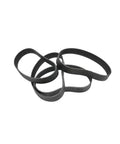 2GT Closed Loop Timing Belt 294 300 320 330 336 340 350 360 376 380 400mm Lengths, 10mm Wide, black drive belts