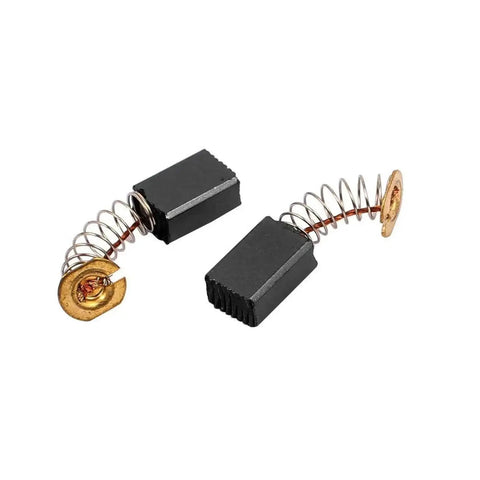 Hella Compatible Carbon Replacement Brushes For Electric Grinders And Rotary Power Tools Offering Precise 12X9X6MM Fitment, two carbon brushes with springs.
