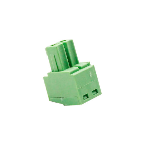 20 Pack 2 Pin KF2EDG 3.81mm Pitch Pluggable PCB Terminal Block Panel Mount Angle Screw Connector Socket For DIY Electronics Projects AC 300V 10A Rated PA66 High Temp Plastic