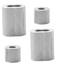 Garage Door Cable And Pulley Replacement Kit For Torsion And Extension Spring Doors Includes crimp sleeves for cables.
