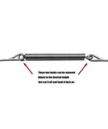 Close-up of 2 Pack Washer Door Boot Spring Clamp For Washing Machine Door Seal Fix Secure Fit and Stability with removable hooks