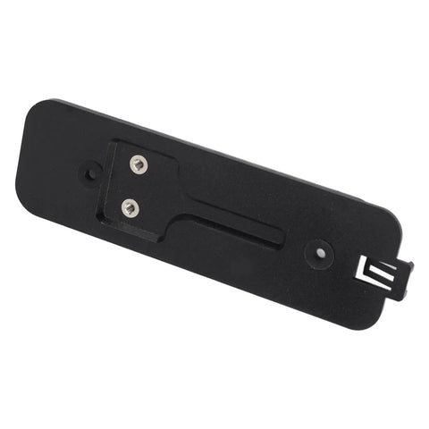 Black Video Doorbell Back Plate Replacement Part With Hooks, Easy Install Back Plate Kit, Lightweight Durable Plastic Mount