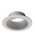 Six Inch White Recessed Lighting Baffle Trim Fits Standard Six Inch Housings Slick Glare Control No Fuss Spring Clip Installation