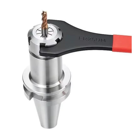 Premium ER Nut Collet Wrench Kit For ISO20 25 30 And ER8 11 16 20 25 32 40 Spindle Sets adjusting ER25 collet with precision tool