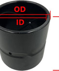 Heavy Duty Excavator Bucket Bushing ID 80Mm OD 95Mm Beefy Replacement Wear Part Size H 50 To 140Mm Fits Most Buckets And Machines Easy Install Durable Steel.