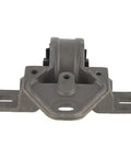 Slick Front Engine Mount For 2001 To 2007 Chrysler Dodge Caravan Voyager Two Point Four Liter Four Cylinder Oem Replacement Bracket top view showing mounting points and design.