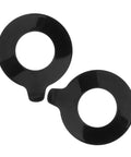 Two Piece Rubber Flat Washers Kit For Excavator Pin And Bucket Linkage Shim Parts Loader Arm Bushing Heavy Duty Anti Vibration Pads Durable Replacement Set For Quick Maintenance And Secure Connections black rubber washers