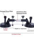 Two Pack Granite Seam Setter With Adjustable Vacuum Suction Cups For Seam Joining And Leveling On Countertops Pro Grade Tool
