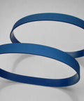 Blue Ultra Duty Band Saw Tires For 33 WM14 Band Saw Beefed Up Urethane Replacement Part visible on a white background.
