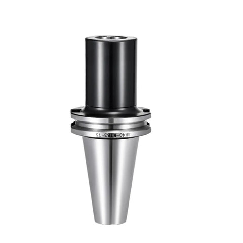 SK40 Morse Taper Tool Holder Compatible With Mta2 Mta3 Mta4 And MTB Series for CNC milling machines with a steel body.