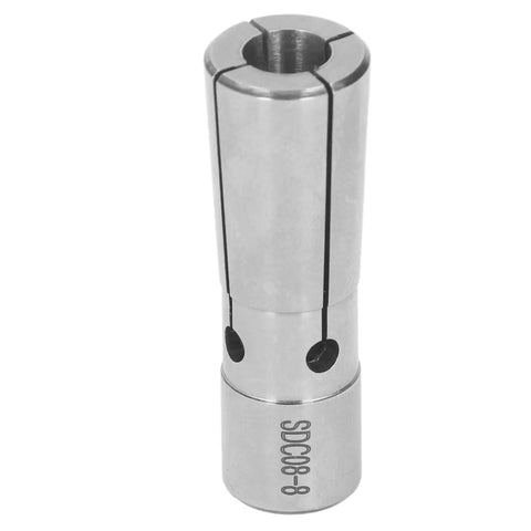 Heavy Duty Collet Chuck Holder For Milling Engraving Machine High Precision CNC Vise Tool featuring carbide material and precision holes.