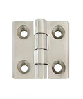 Stainless Steel Corner Door Hinges Set Of 2 50x50 Hardware Cabinet Folding Hinges For Doors And Windows Electric Box Use Rust Resistant