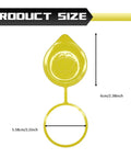 Yellow Windshield Washer Fluid Cap Replacement For Subaru Crosstrek Forester Impreza WRX Wiper Reservoir Cover Easy Install Durable Plastic