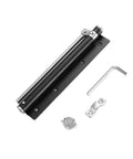 Adjustable Auto Close Door Closer For Outdoor Gates Aluminum Alloy Built To Last With Spring Loaded Easy Install Soft Close