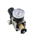 1/4 Inch Pneumatic Air Pressure Regulator With Oil Water Separator, Compressor Air Filter Controller, Regulating Regulator Trap No Fuss For Industrial Air Systems, Durable And Easy Install, with gauge and threaded ports