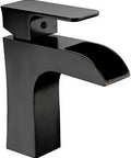 Forza One Hole Single Handle Lavatory Faucet In Oil Rubbed Bronze, Deck Mounted Bath Sink Faucet, Lead-Free Solid Brass, cUPC Certified
