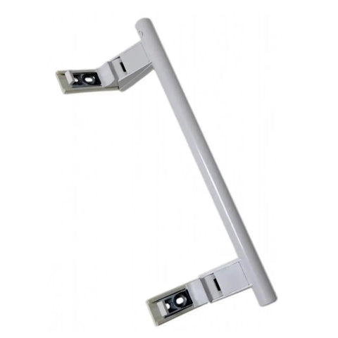 White Plastic Fridge Door Handle Replacement With Push Pull Design For Long Lasting Durability And Smooth Grip Fits Most Refrigerators Easy Install To Save Time And Maintenance Costs, white handle 31 cm
