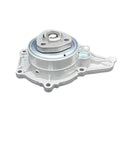 Engine Cooling Water Pump For Audi A6 A7 A8 V6 2.5L 3.0T 2009 To 2018, silver metal pump with integrated shaft seal.