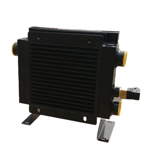 Hydraulic Oil Cooler Radiator With 4.7KW Cooling Capacity And Quiet 50W Fan Built For Heavy Duty Jobs High Efficiency Heat Exchanger Durable Precise Welding Low Noise Operation Rugged Wide Applications For Heavy Equipment And Industrial Hydraulics