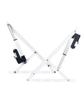 Dual Heavy Duty Linear Actuators With Plug And Play Controller 150 Kg Load Electric Lift Rod in a white sturdy frame.