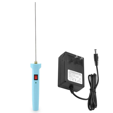 Electric Foam Cutter Pen With Quick Heat Up 24W Hot Wire Cutter for Polystyrene 10CM Engraving Pen and power adapter