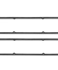 Small Block Chevy Valve Cover Gasket Set With Steel Core Rubber Fits 350 305 283 327 400 383 SBC Engines Premium OE Quality Seal For Leak Prevention In Street And Race Cars, two gaskets