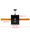 Automatic Wire Threading Tool For Wall Concealed Wiring Electric Wire Puller For 3 To 8mm Cables With 10mm Socket Drill Attachment, 251mm wide