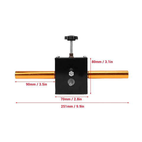 Automatic Wire Threading Tool For Wall Concealed Wiring Electric Wire Puller For 3 To 8mm Cables With 10mm Socket Drill Attachment, 251mm wide