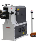 Electric Bead Bending Machine For Sheet Metal, 11.8 Inch Throat, 8 Gauge Capacity, 2200W Motor, Foot Pedal Ready, Four Roller Sets
