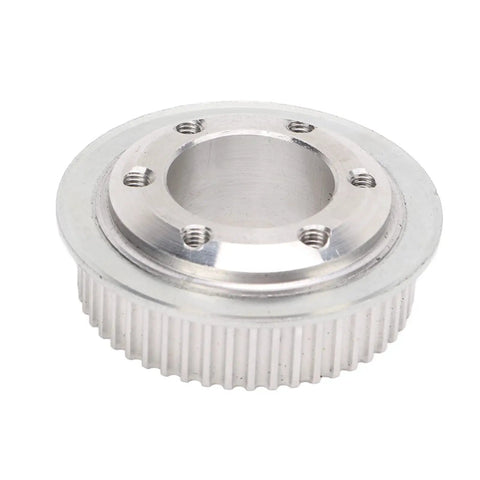 Electric Skateboard Gear And Belt Kit Aluminum Alloy Upgrade Set for DIY builds, durable oxidized finish, precise 3 to 1 gear ratio pulley.