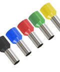 Pro Grade Heavy Duty 6 Gauge Wire Ferrule Connectors Kit For 6 AWG Car Audio, Battery Cables, And Auto Power Ground Wiring multi-color